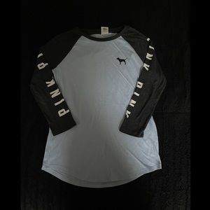 Victoria Secret Pink Baseball Tee